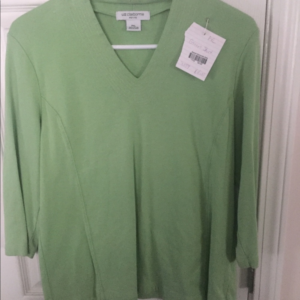Green sweater